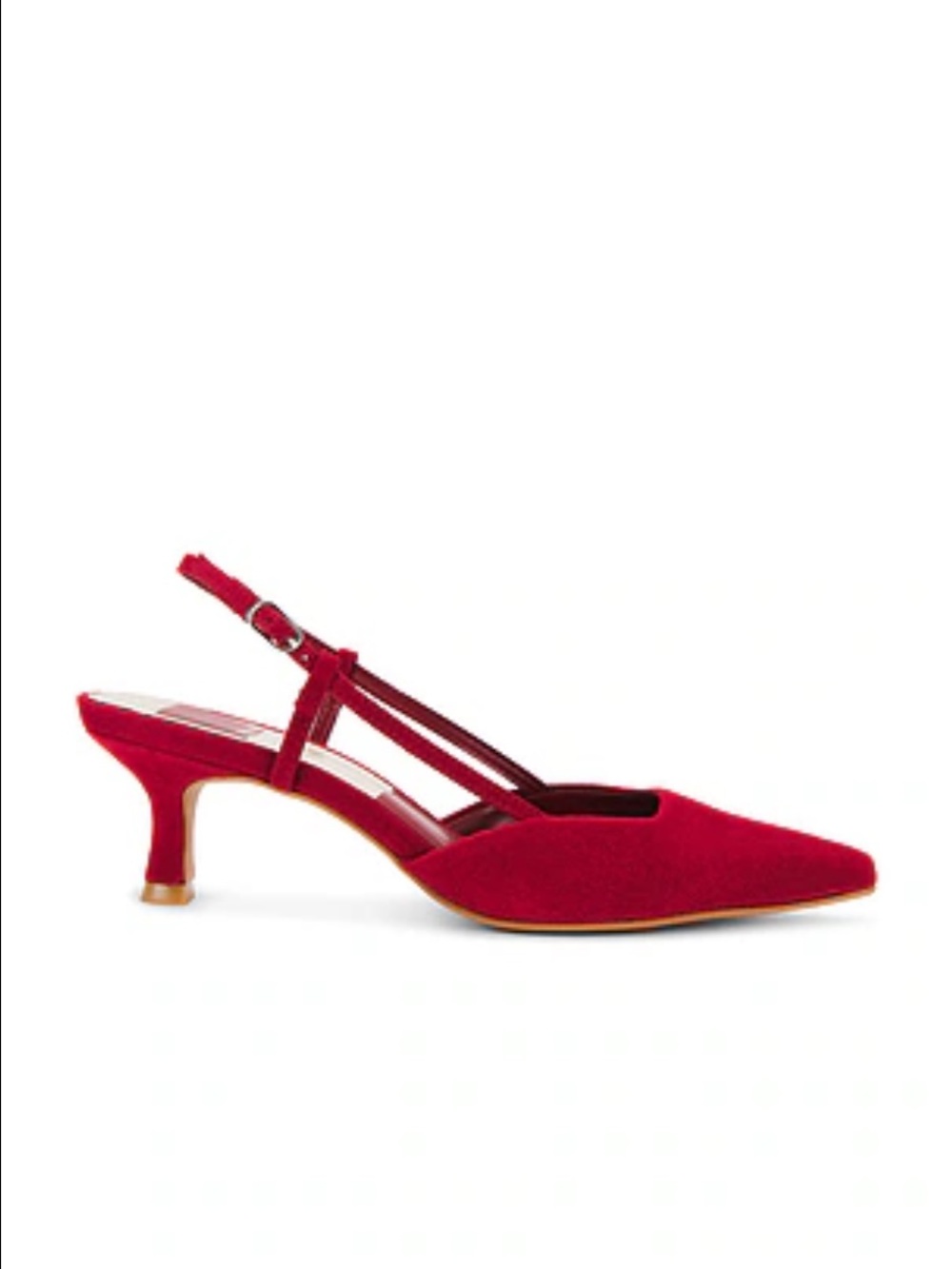 Dolce Vita Odela Wide in Crimson Suede